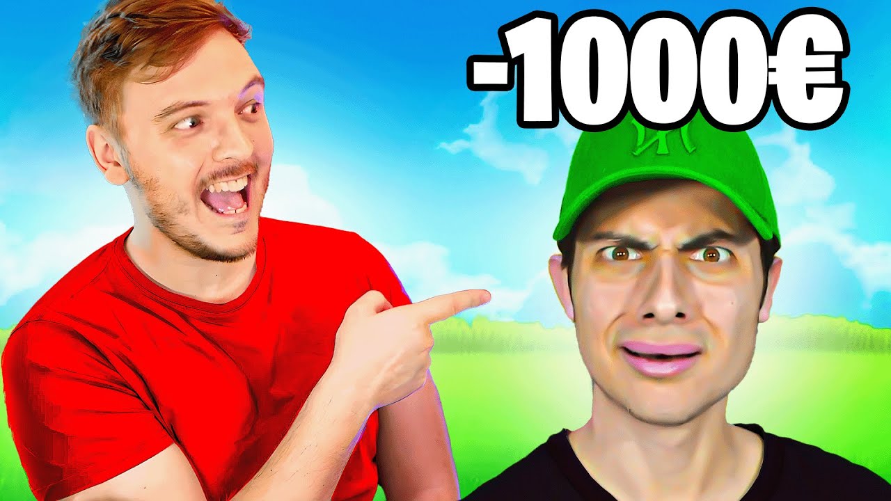CE YOUTUBER M'A FAIT PERDRE 1000 EUROS SUR FORTNITE...