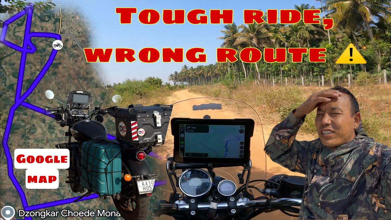 Travel was tough, as it took more time than I expected | ride with google map | tibetanyoutuber 