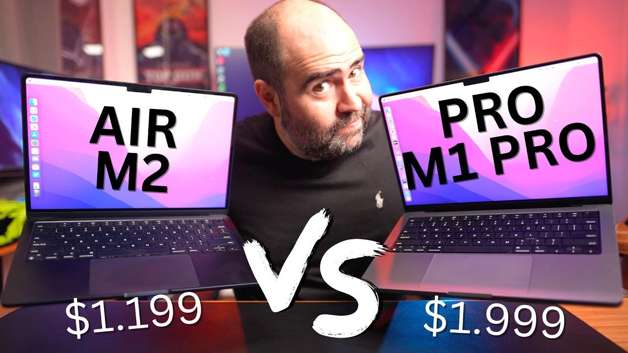 MacBook Air M2 vs MacBook Pro M1 Pro. No te equivoques! - YouTube