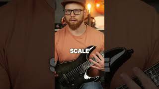 Minor scale for riffing 🤘#guitarlesson #heavymetal #musictheory