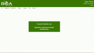 Software Akuntansi Boa Versi 4 - Transaksi Pembelian Jasa