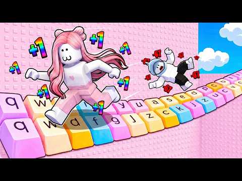 [로블록스] 신비한 소리가 나는 키보드를 밟으며 타워를 올라가요~!! (Keyboard ASMR Tower) - 민또 경또 -