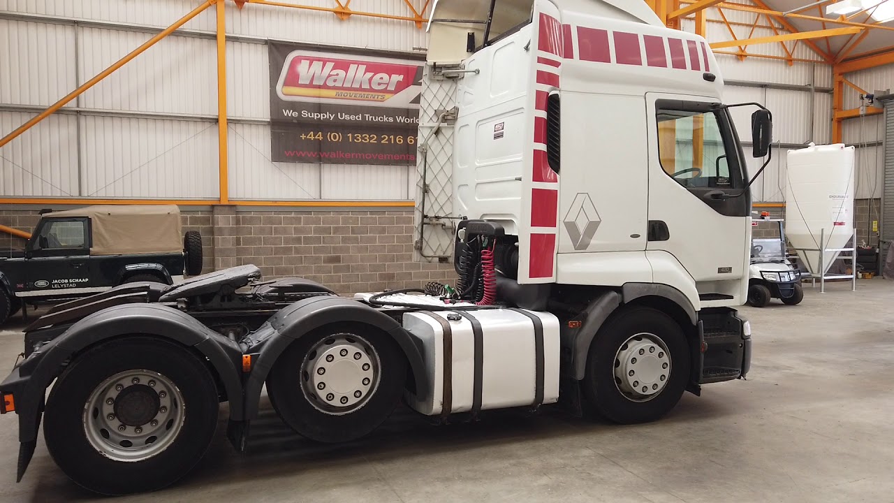 New In Stocklist For Sale: RENAULT PREMIUM PRIVILEGE 420 6X2 TRACTOR UNIT - 2005 - KE55 BKO