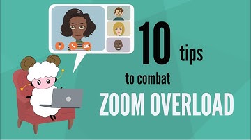Zoom Overload - Overcoming virtual meeting fatigue