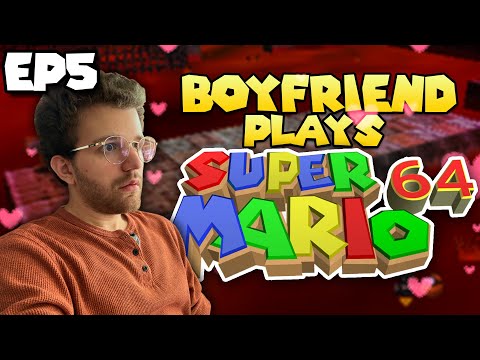 HOT LAVA BOYFRIEND | My BOYFRIEND plays MARIO 64 LIVE! [Switch] (Ep5)