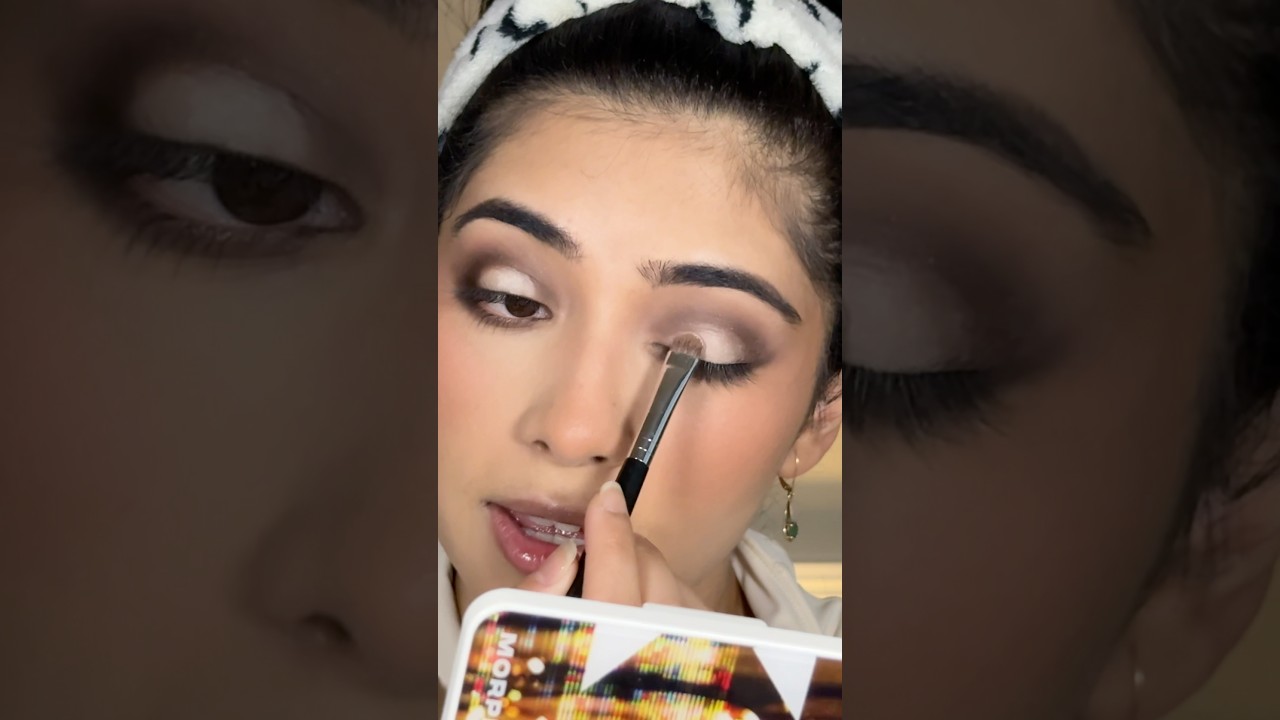 The pigment 😩🫶 using morphe Rich Glitch Eyeshadow Palette 