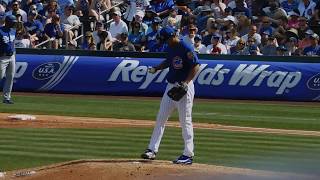 Yu Darvish's Cubs Spring Debut