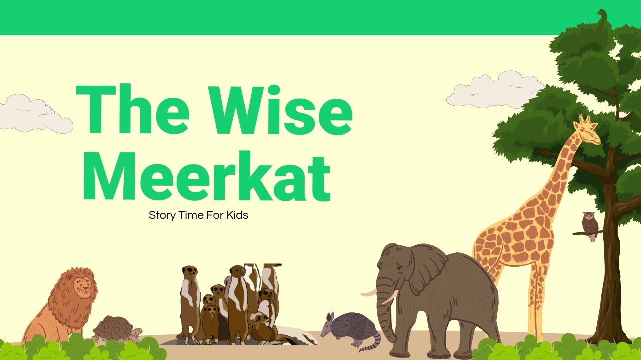 Wise Meerkat Saves Day| Kids Bedtime Story| Story Time| Adventure Story