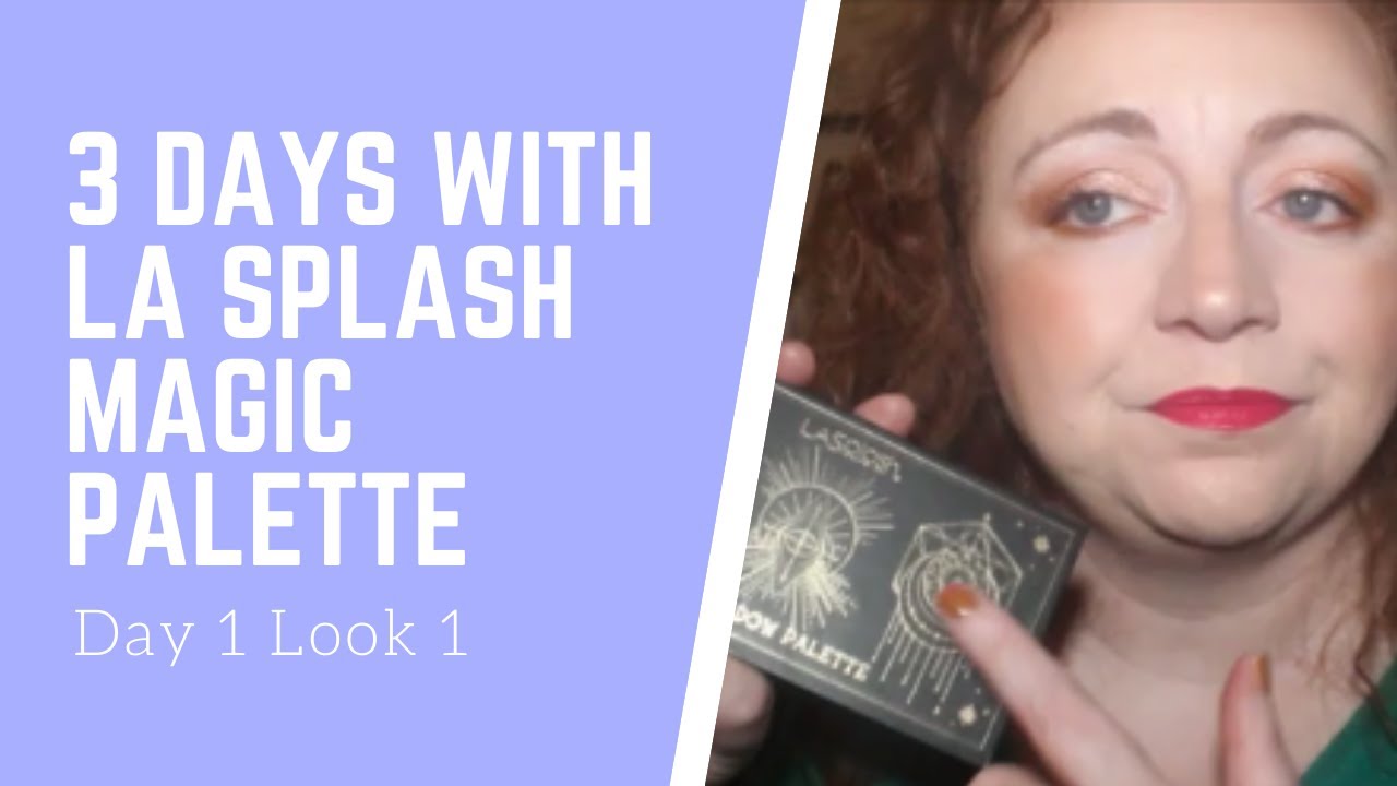 3 DAYS WITH L A SPLASH MAGIC PALETTE DAY 1 LOOK 1