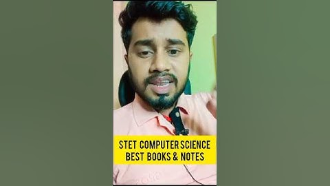 STET computer science books | Bihar STET computer science best Books | Bihar STET Notification 2025