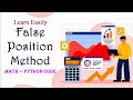The BEST Way to Master the False Position Method in Python || Easy Peasy CSE