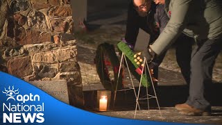 A solemn honour: Paying tribute to northern Indigenous veterans | APTN News