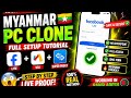 100% Working Myanmar PC Clone Method 😱 Facebook Lite New Setup Tutorial 2026