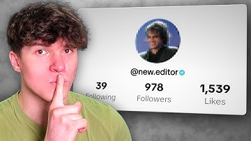 IK HEB EEN NIEUW GEHEIM BEWERKINGSACCOUNT AANGEMAAKT