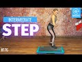 45 Minute Intermediate Step Aerobics Class 🔥133 BPM 🔥 CDornerFitness #176