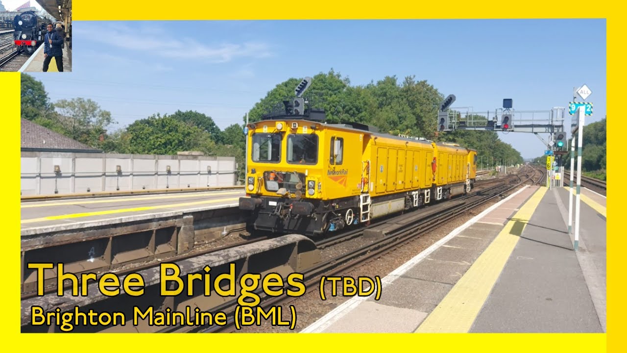 Here Have Some Sunny Trains at Three Bridges! | 12/08/25 | BML