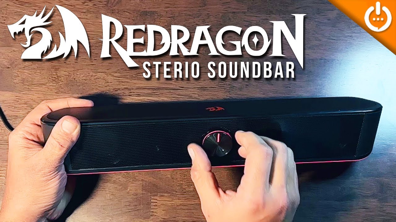 Обзор звуковой панели Redragon Desktop Soundbar — отличная настольная акустическая система!