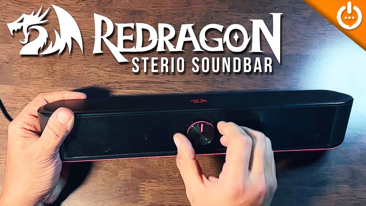 Barre de Son Gaming REDRAGON ADIEMUS RGB GS560 - Noir