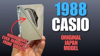 I found an original Japan casio never removed from its box