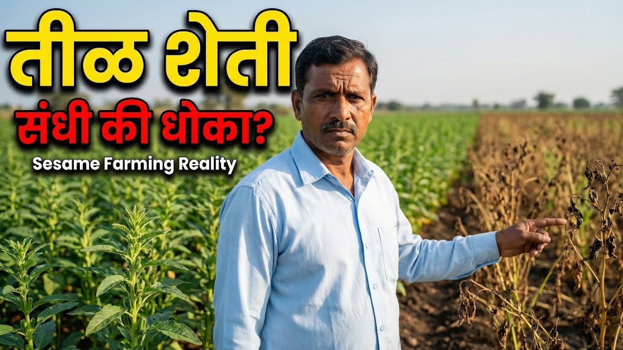तीळ शेती संधी की धोका? तीळ शेती A to Z | Sesame Farming Reality | Episode 1 | Grow My Farm 
