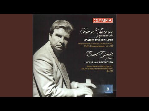 Putar Piano Sonata No. 29 in B-Flat Major, Op. 106 "Hammerklavier" : Beethoven: Piano Sonata No. 29 in B-Flat Major, Op. 106 "Hammerklavier": II. Scherzo. Assai vivace – Presto - Emil Gilels