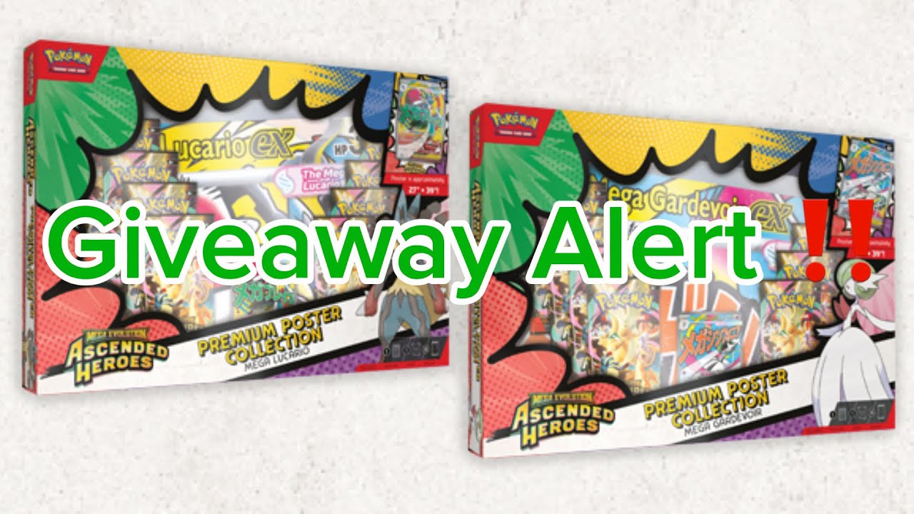 Ascended Heroes Giveaway!!!