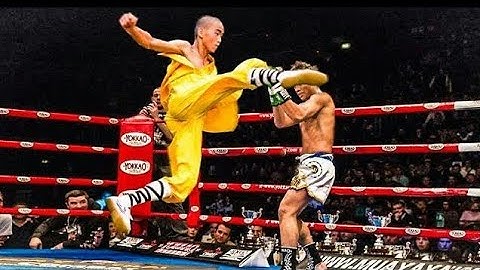 MMA*Yi long*Shaolin*Biksu*Japan*Real fight* SHAOLIN MONK VS MMA JAPAN