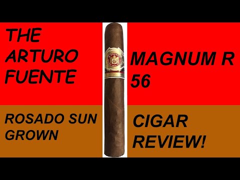THE ARTURO FUENTE ROSADO SUN GROWN MAGNUM R 56 CIGAR REVIEW! #cigars #newvideo #podcast #youtuber