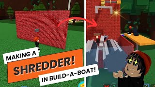 How To Make A Shredder Machine - Build A Boat