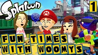 Fun times with Woomys! Turf Wars! | Splatoon (Episode 1)