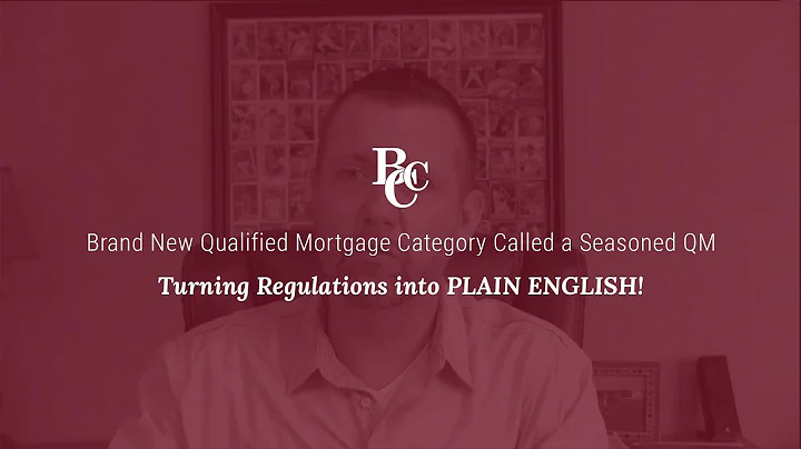 Brand New Qualified Mortgage Category Called a Seasoned QM