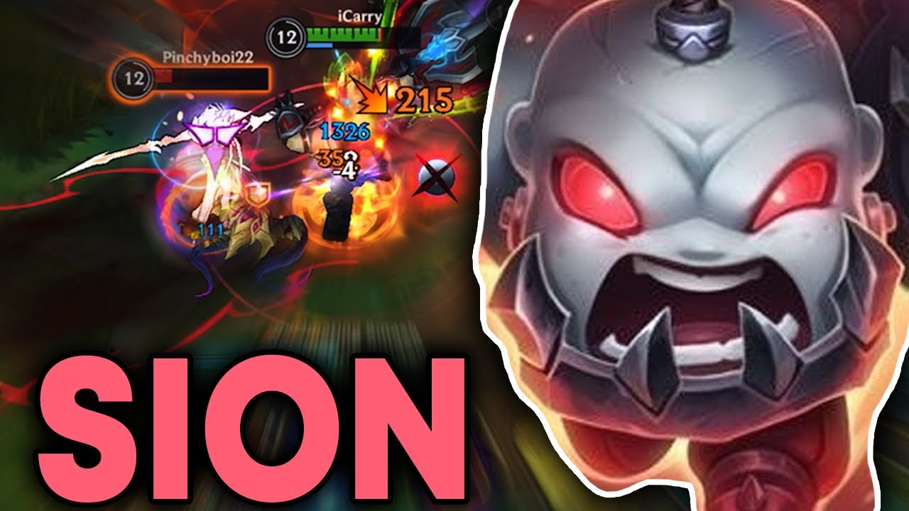 Wild Rift Sion Baron Lane Gameplay in Season 18 (Build & Runes)