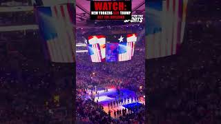 Trump BOOED by New Yorkers at NBA Finals
