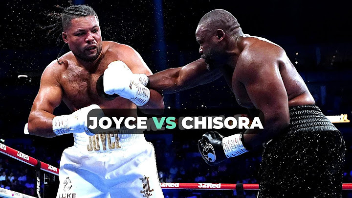 A BRITISH CLASSIC - Joe Joyce vs Derek Chisora Full Fight Highlights