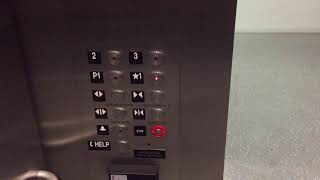 AWESOME Fujitec Traction Service Elevator @ New LMU Science Building, Playa Vista, CA