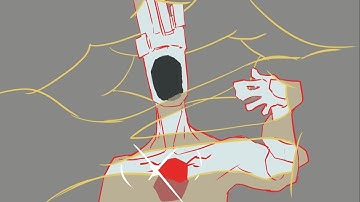 [Minos Prime Walking Toward V1] ULTRAKILL Animation