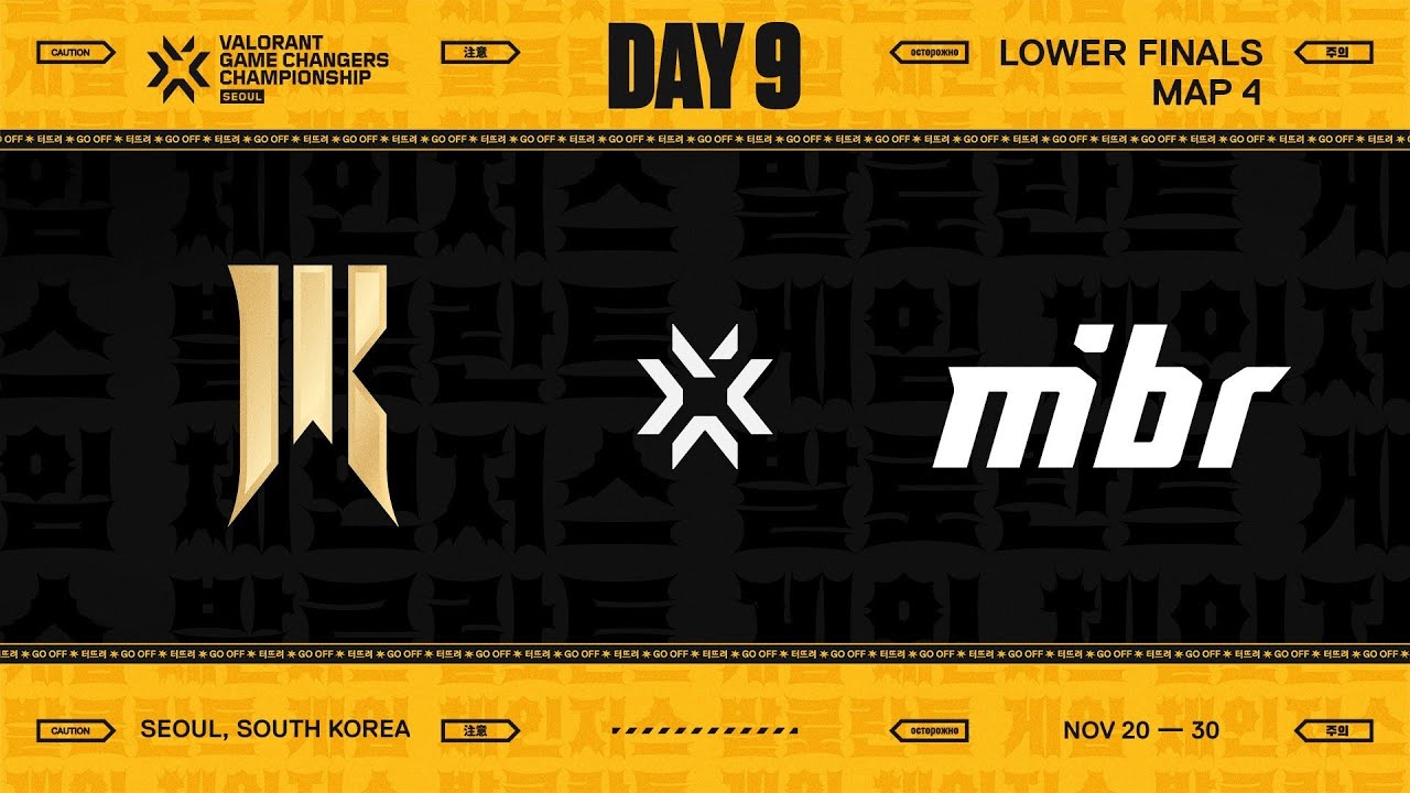 SRG vs. MIBR - VALORANT Game Changers Championship - Lower Bracket Final - Map 4