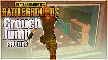 PUBG How To Crouch Jump Through Windows Pro Tips Easy Tutorial