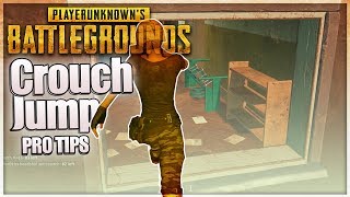 PUBG How To Crouch Jump Through Windows Pro Tips Easy Tutorial
