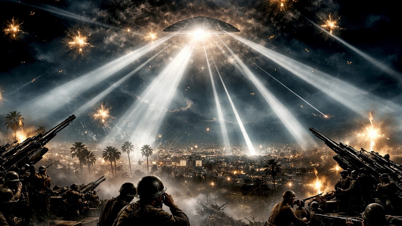 🪐L'OVNI le plus marquant de l'Histoire : la bataille de Los Angeles