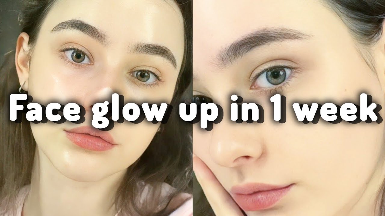 Face glow up in 1 week with zero dollars Science-Backed - YouTube