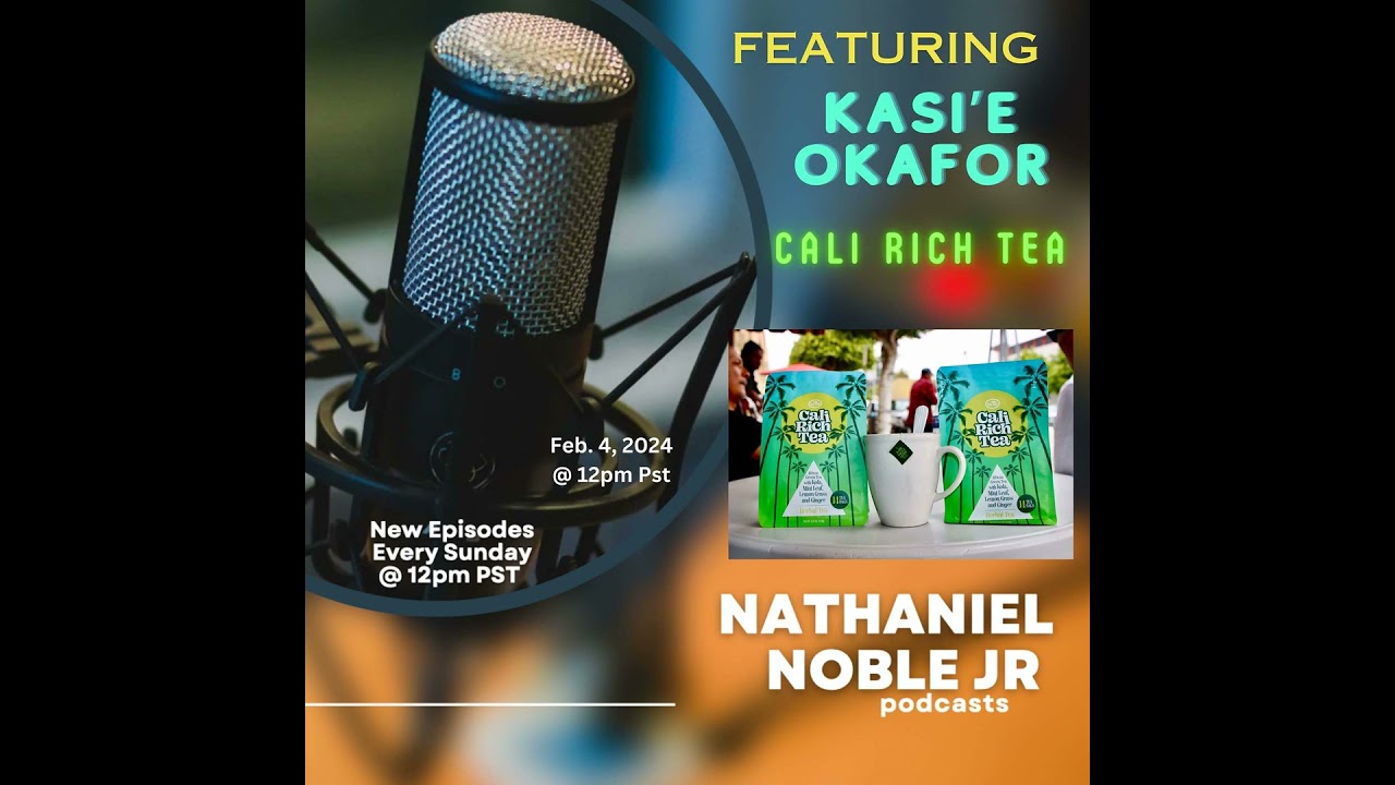 Kasi'e Okafor, CEO of Vernonia Beverages, makers of CaliRich Tea