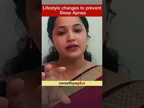 Lifestyle changes to prevent Sleep Apnea | Dr Tanvi Bhatt | #Shorts
