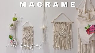 #DIY ·🌸Macrame wall hanging / 마크라메 월행잉