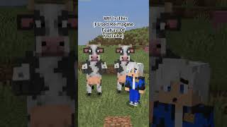 How Crazy This Reimagine Feature Is!!  #minecraft #viral #trending #dance #funny