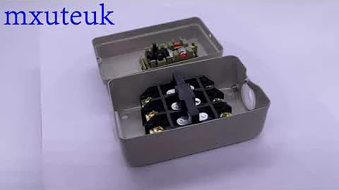 BS-230B Manual Control Motor Ip64 C/polvo Lluvia