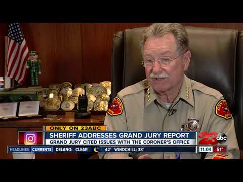 Kern County Sheriff responds to Kern County Grand Jury report about Coroner's facility