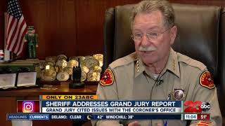 Kern County Sheriff responds to Kern County Grand Jury report about Coroner's facility
