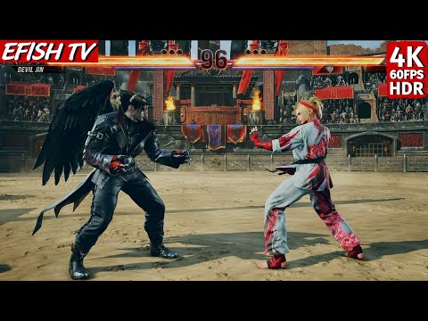 Devil Jin vs Lidia (Hardest AI) - Tekken 8