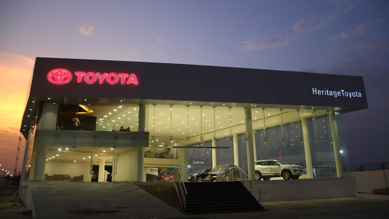 HERITAGE TOYOTA RANCHI SHOWROOM TOUR YouTube